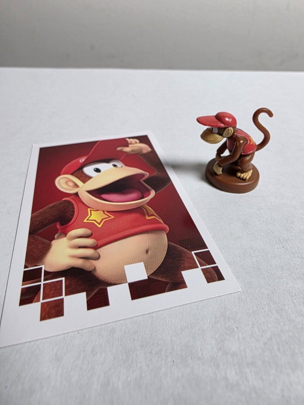 Monopoly Gamer DIDDY KONG Power Pack Figure Token & Card ONLY - Expansion